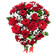 red roses bouquet with babys breath. Morocco