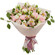 bouquet of lisianthuses carnations and alstroemerias. Morocco