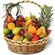 fruit basket with pineapple. Morocco